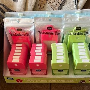 Case of 24 bpure Scented Hand Sanitizer Sprays & 12 Silicone Cases